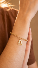 Pulseira Pingente Coração