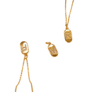 Pingente Medalha Letras